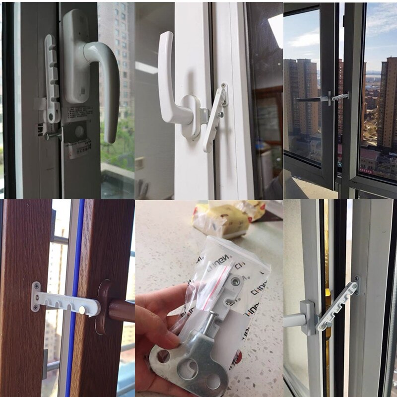 Adjustable Window Limiter with Safety Screws by HitMyNeed