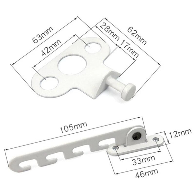 Adjustable Window Limiter with Safety Screws by HitMyNeed