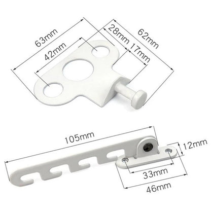 Adjustable Window Limiter with Safety Screws by HitMyNeed