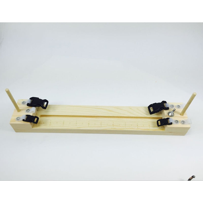 Adjustable Wooden Paracord Bracelet Jig by HitMyNeed