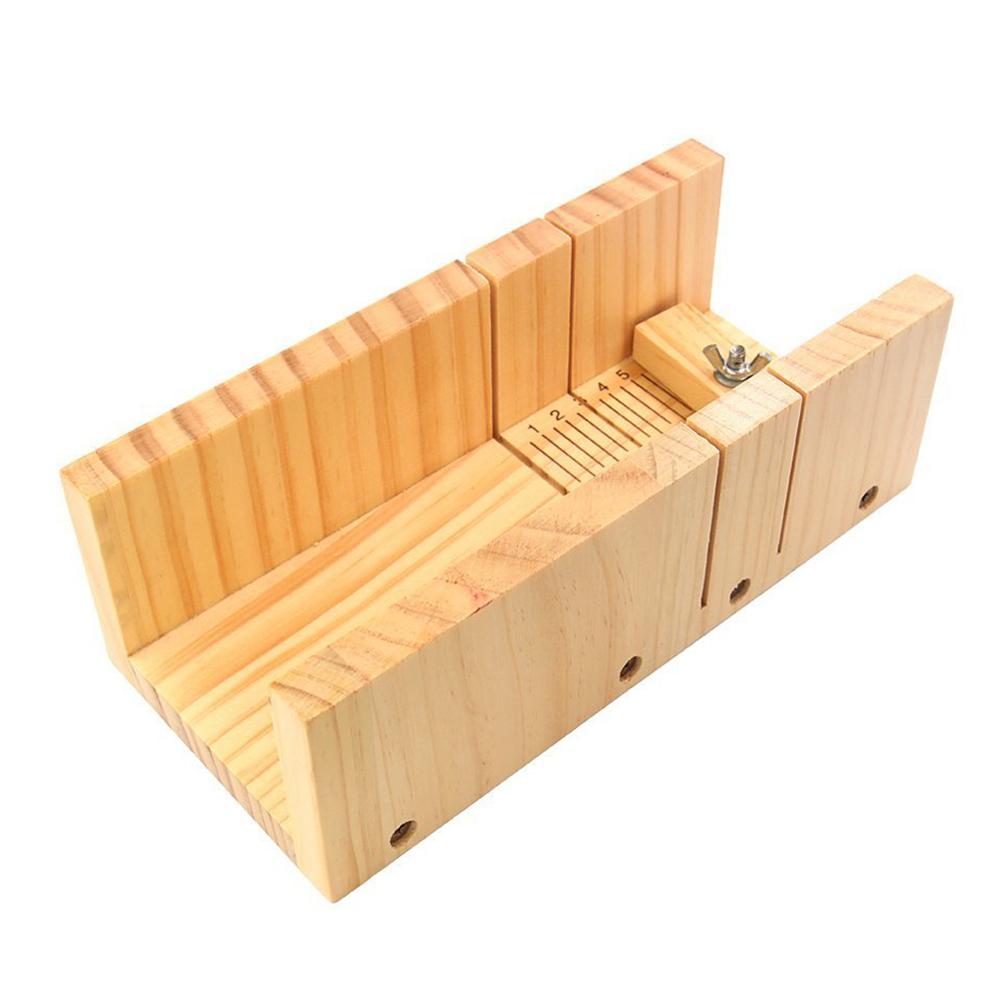 Adjustable Wooden Soap Bar Cutter with Ruler by HitMyNeed