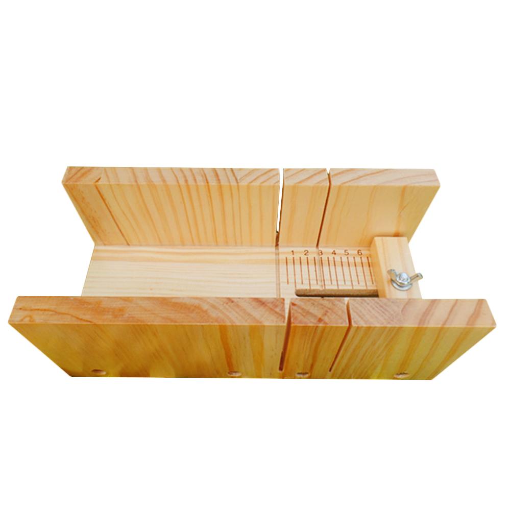 Adjustable Wooden Soap Bar Cutter with Ruler by HitMyNeed
