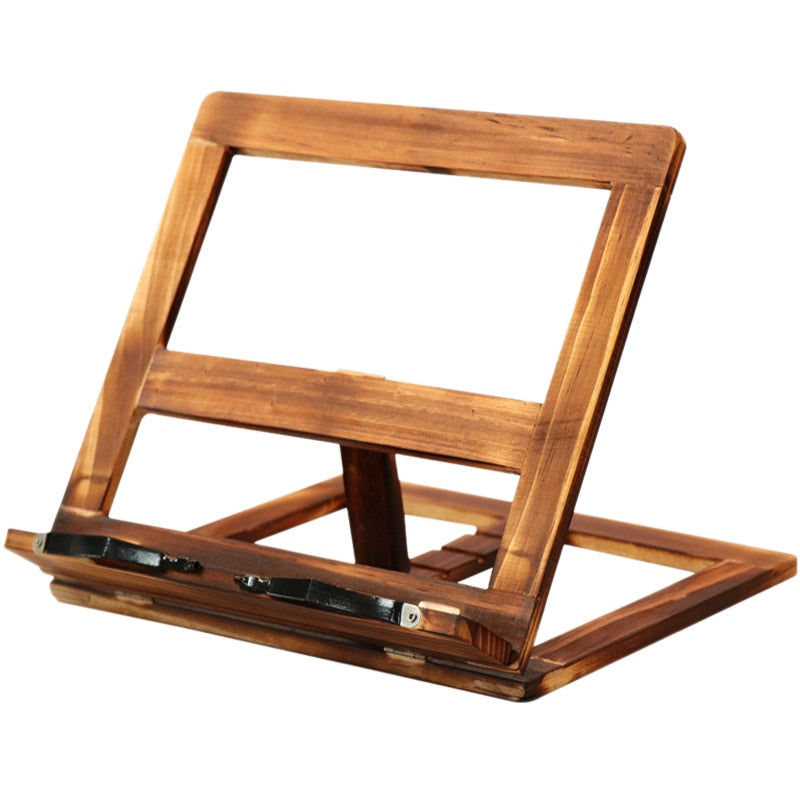 Adjustable Wooden Table Book Stand by HitMyNeed