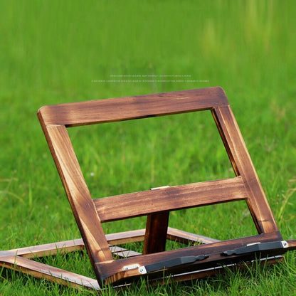 Adjustable Wooden Table Book Stand by HitMyNeed