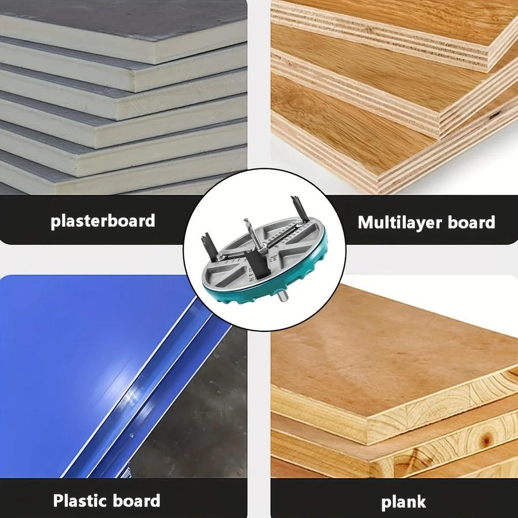 Adjustable Woodworking Hole Saw 45-130mm by HitMyNeed