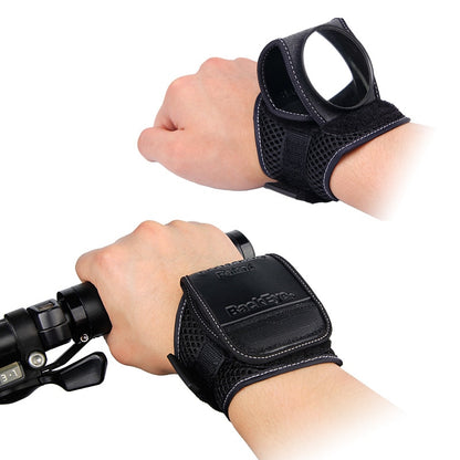 Adjustable Wrist Mirror with Strap for Cycling Safety by HitMyNeed