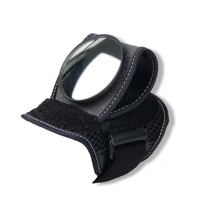 Adjustable Wrist Mirror with Strap for Cycling Safety by HitMyNeed