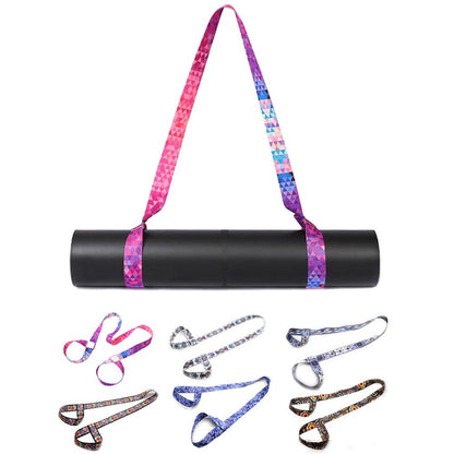 Adjustable Yoga Mat Carry Strap and Stretch Belt by HitMyNeed