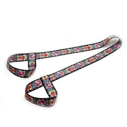 Adjustable Yoga Mat Carry Strap and Stretch Belt pk by HitMyNeed
