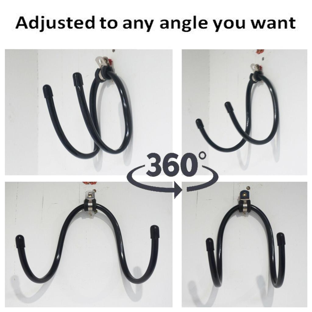 Adjustable Yoga Mat Wall Holders, Set of 4 by HitMyNeed