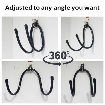 Adjustable Yoga Mat Wall Holders, Set of 4 by HitMyNeed