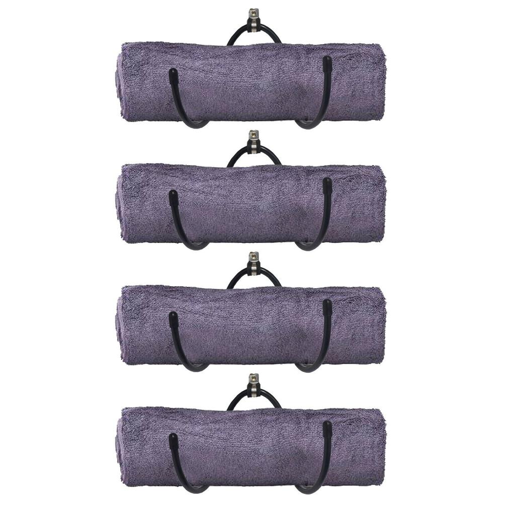 Adjustable Yoga Mat Wall Holders, Set of 4 by HitMyNeed