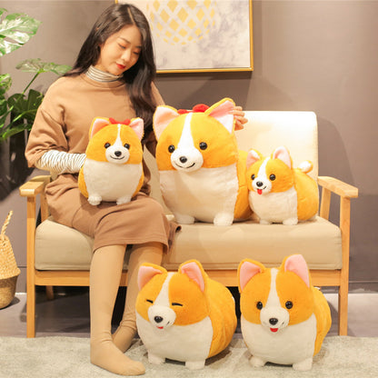 Adorable Corgi Plush Dog Soft Toy Plushie by HitMyNeed