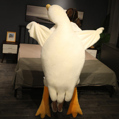 Adorable Goose Plush Pillow Toy 190cm by HitMyNeed