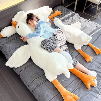 Adorable Goose Plush Pillow Toy by HitMyNeed