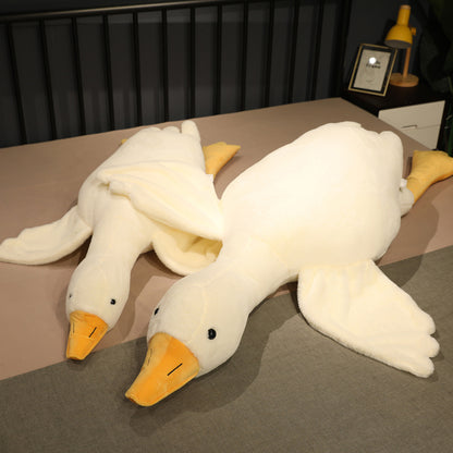 Adorable Goose Plush Pillow Toy 90cm by HitMyNeed