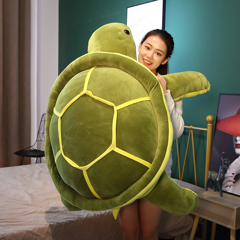 Adorable Tortoise Plush Toy - Soft Stuffed Animal by HitMyNeed