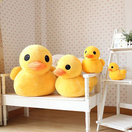 Adorable Yellow Duck Plush Toy Pillow 20cm by HitMyNeed
