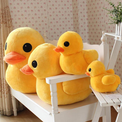 Adorable Yellow Duck Plush Toy Pillow 20cm by HitMyNeed