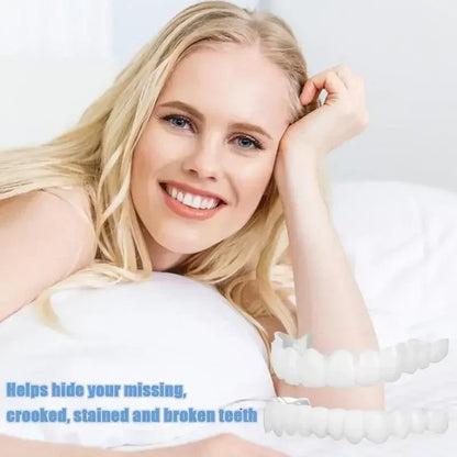 Adult Adjustable Snap-On Dentures Veneer Set by HitMyNeed