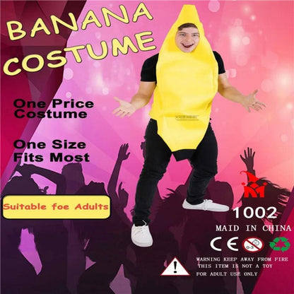 Adult Banana Costume for Halloween & Cosplay by HitMyNeed