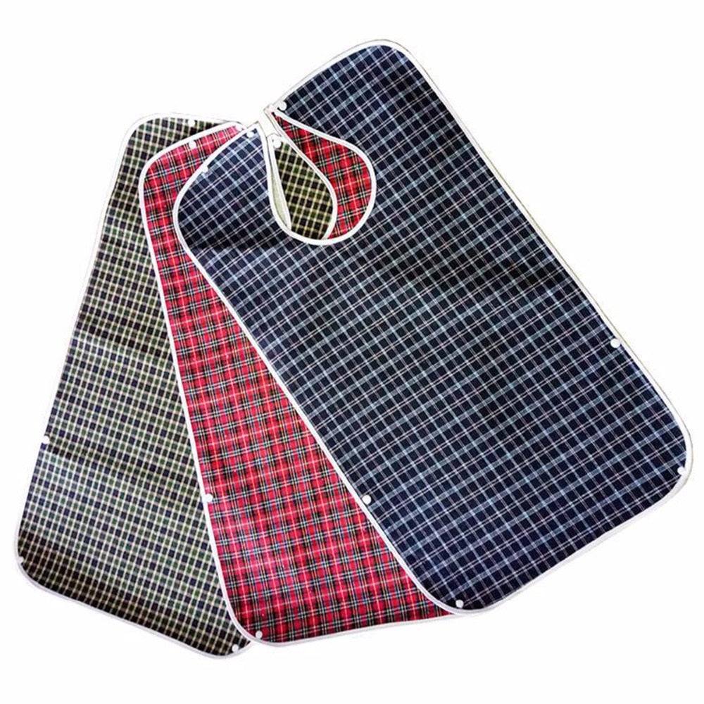 Adult Bibs with Crumb Catcher (Set of 3) by HitMyNeed
