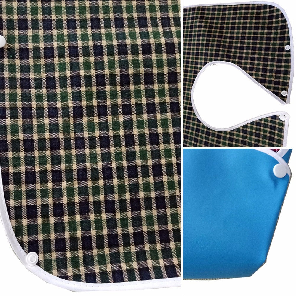 Adult Bibs with Crumb Catcher (Set of 3) by HitMyNeed