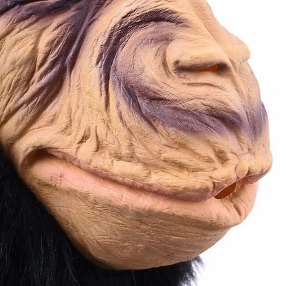 Adult Gorilla Monkey Latex Full Face Halloween Mask by HitMyNeed