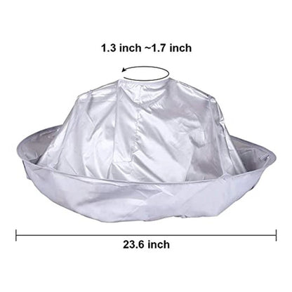 Adult Haircut & Hair Dye Cape, Foldable, Medium Size by HitMyNeed