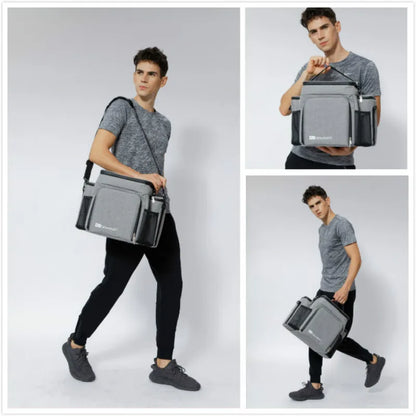 Adult Insulated Fitness Lunch Bag with Shoulder Strap by HitMyNeed