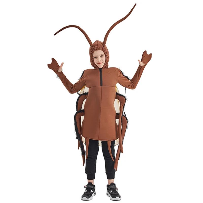 Adult & Kids Cockroach Costume One-Piece Outfit by HitMyNeed