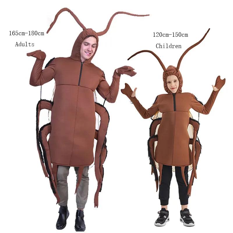 Adult & Kids Cockroach Costume One-Piece Outfit by HitMyNeed
