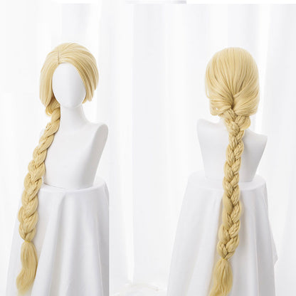 Adult Rapunzel Braided Wig with Mesh Cap 120cm by HitMyNeed