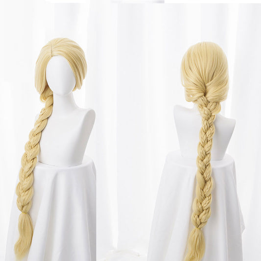 Adult Rapunzel Braided Wig with Mesh Cap 120cm by HitMyNeed