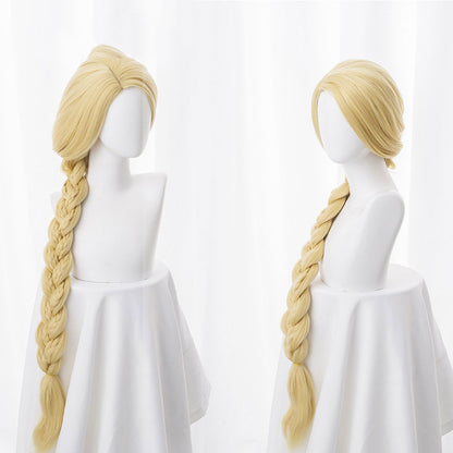 Adult Rapunzel Braided Wig with Mesh Cap 120cm by HitMyNeed