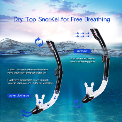 Adult Scuba Diving Mask and Snorkel Set Anti-Fog by HitMyNeed