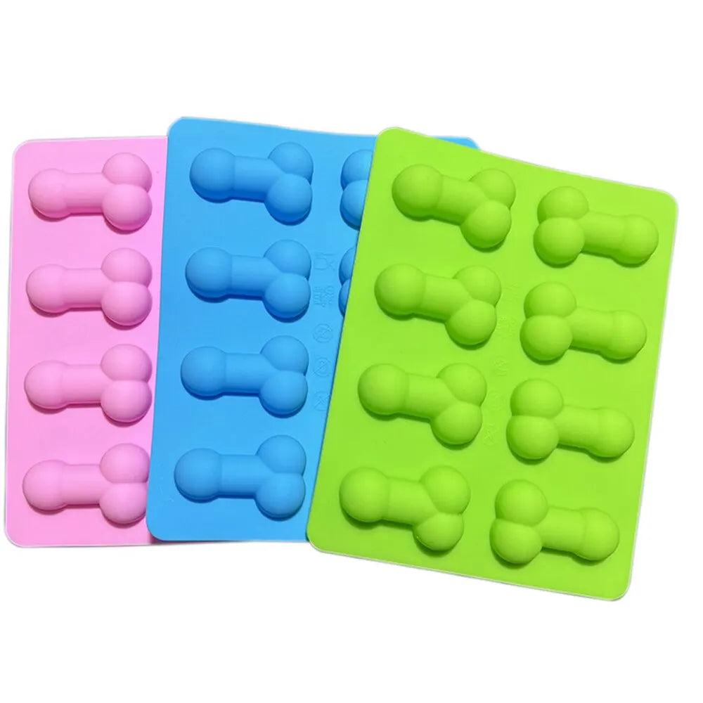 Adult Silicone Penis & Torso Chocolate and Ice Mold by HitMyNeed