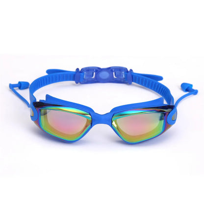 Adults Antifog Swimming Goggles with Earplugs & Nose Clip as-picture-173 by HitMyNeed