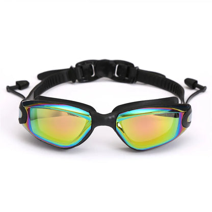 Adults Antifog Swimming Goggles with Earplugs & Nose Clip as-picture-193 by HitMyNeed