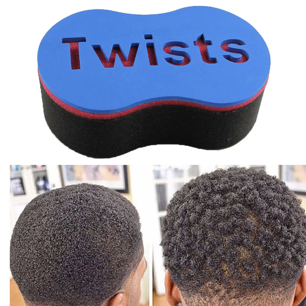 African Hair Twist Sponge Brush for Men by HitMyNeed