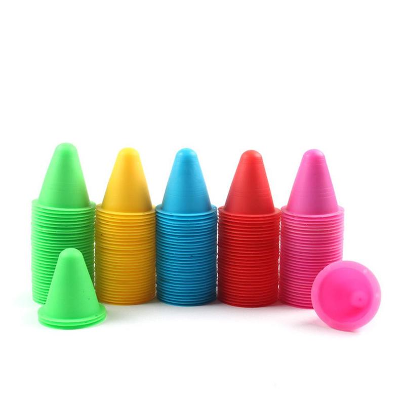 Agility Training Slalom Cones Set (10 Pack) by HitMyNeed