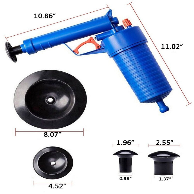Air Drain Blaster Universal Clog Remover by HitMyNeed