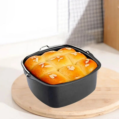 Air Fryer Non-Stick Cake Baking Tray Basket 7" & 8" by HitMyNeed