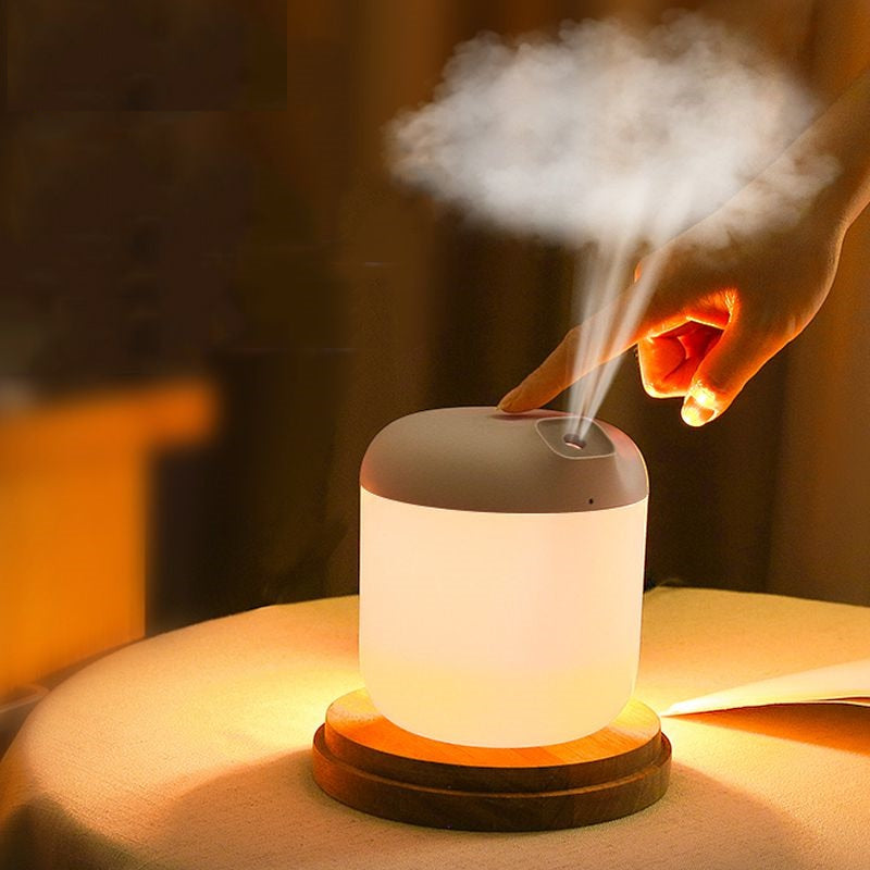 Air Humidifier Purifier with LED Night Light, 600ml by HitMyNeed
