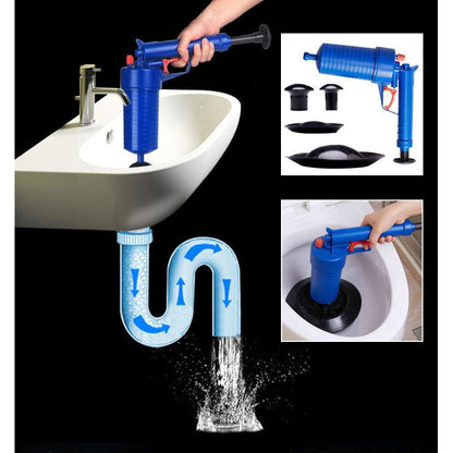 Air Plunger for Toilets, Sinks and Drains by HitMyNeed
