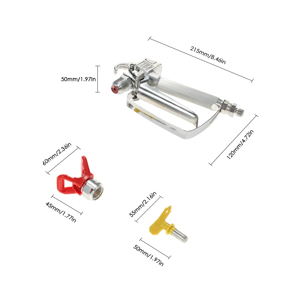 Airless Spray Gun for Titan & Wagner, 3600 PSI by HitMyNeed