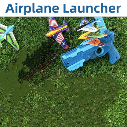 Airplane Launcher Bubble Catapult with 6 Planes by HitMyNeed