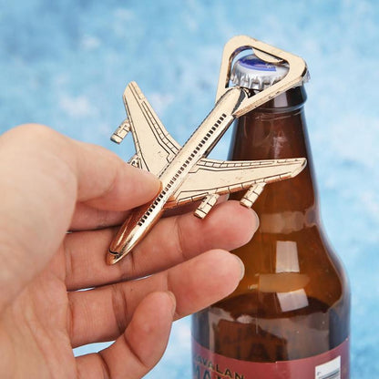 Airplane Metal Bottle Opener with Gift Box by HitMyNeed