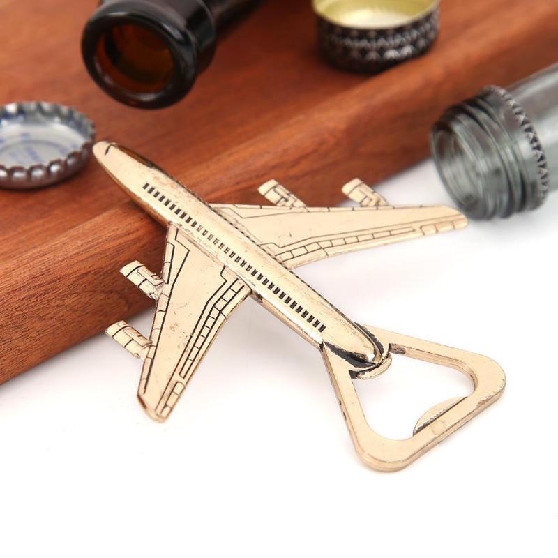 Airplane Metal Bottle Opener with Gift Box by HitMyNeed
