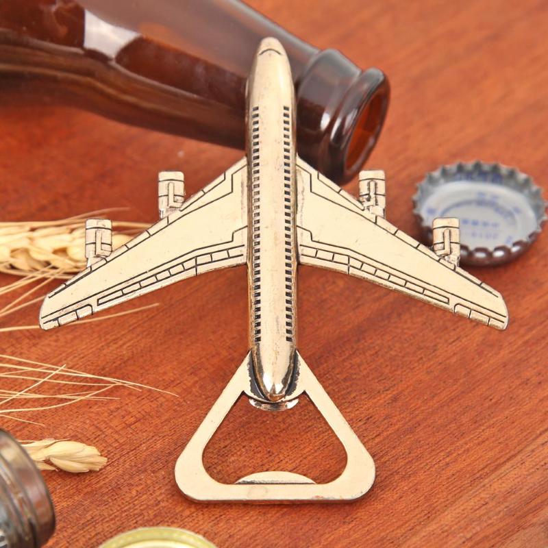Airplane Metal Bottle Opener with Gift Box by HitMyNeed